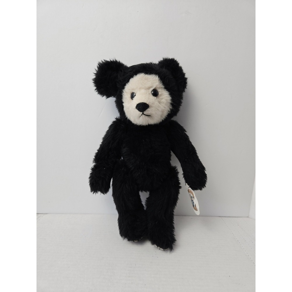 Knickerbocker Teddy Bear w/ tag brown black moveable‎ head 110/1500 14"